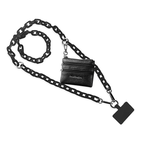 Ice Chain Crossbody + Wristlet Phone Chain