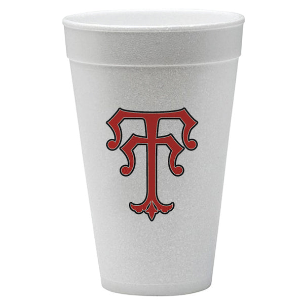 Collegiate Monogram Styrofoam Cups